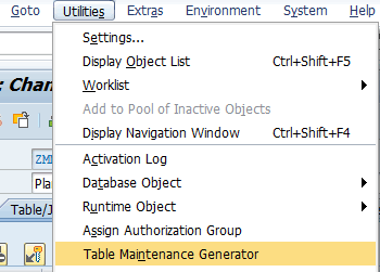 Launch table maintenance generator